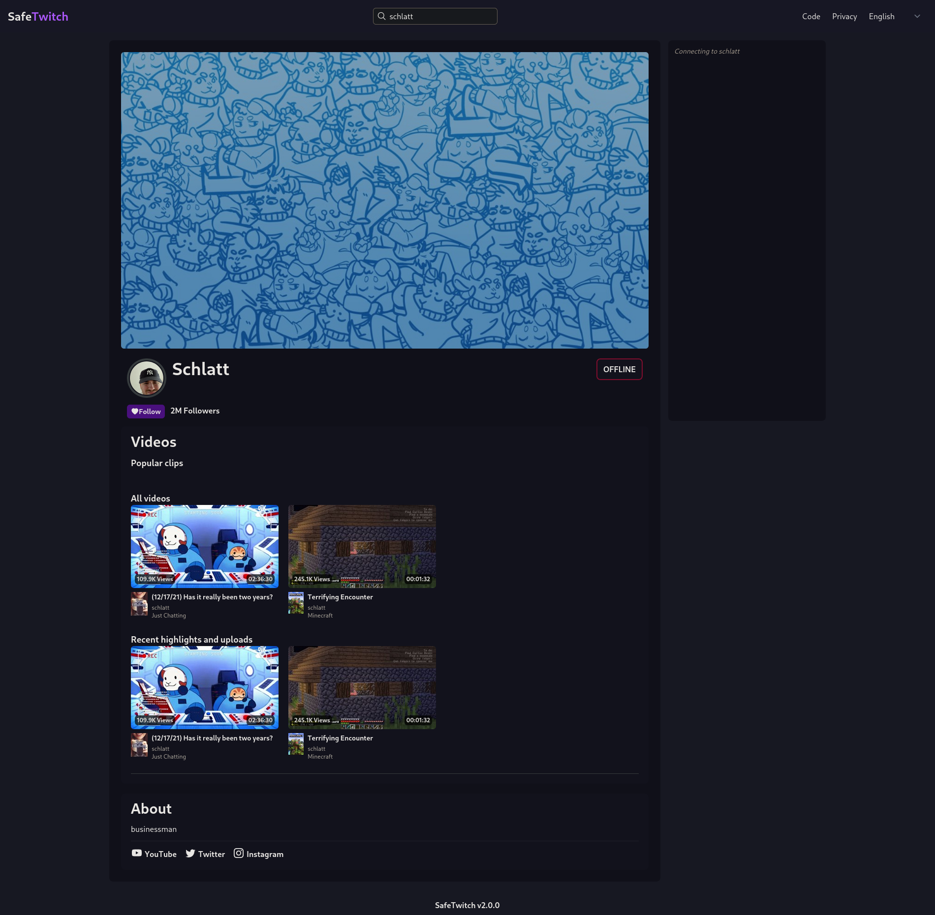 title Photo of streamer